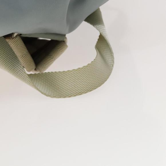 PRADA Backpack Nylon Light Blue Silver Auth 118295 main image 14